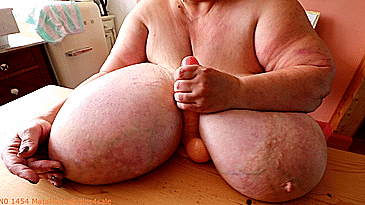 grannys bouncing tits #94640415