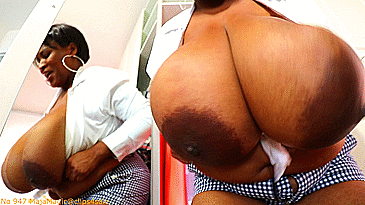 grannys bouncing tits #94640752
