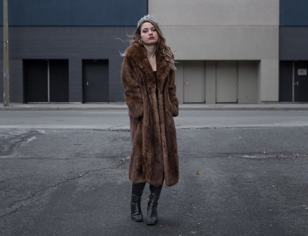 woman in fur coat 24 #99493438
