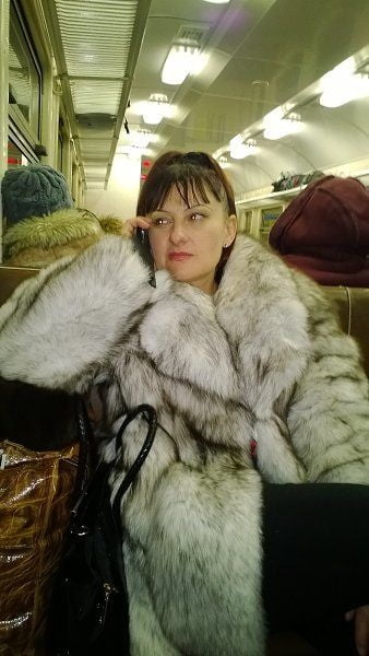woman in fur coat 24 #99493478