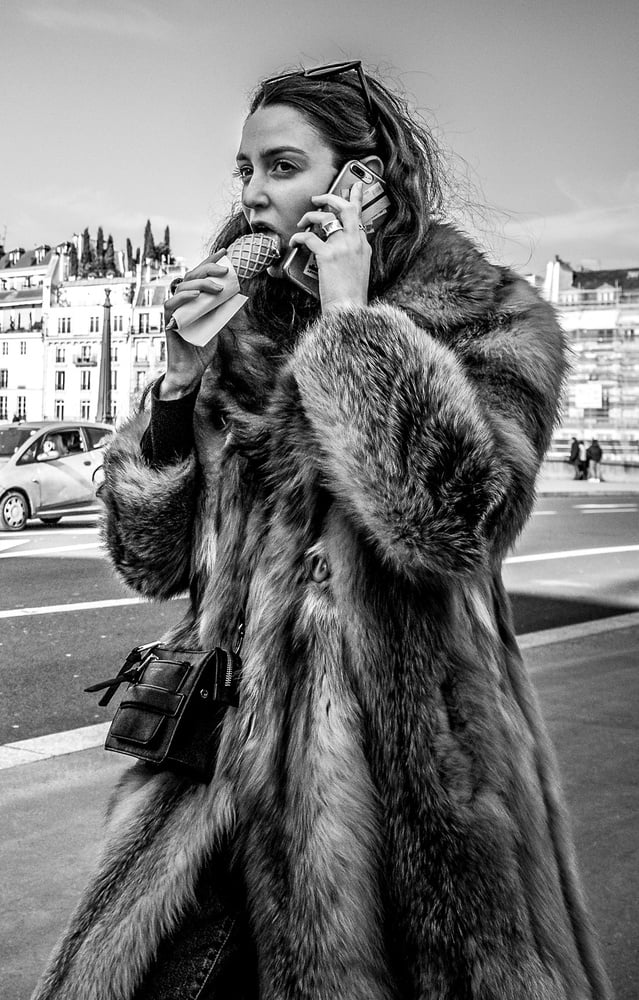 woman in fur coat 24 #99493515