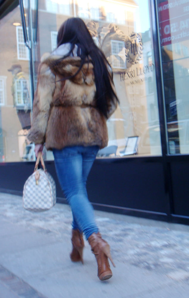 woman in fur coat 24 #99493524