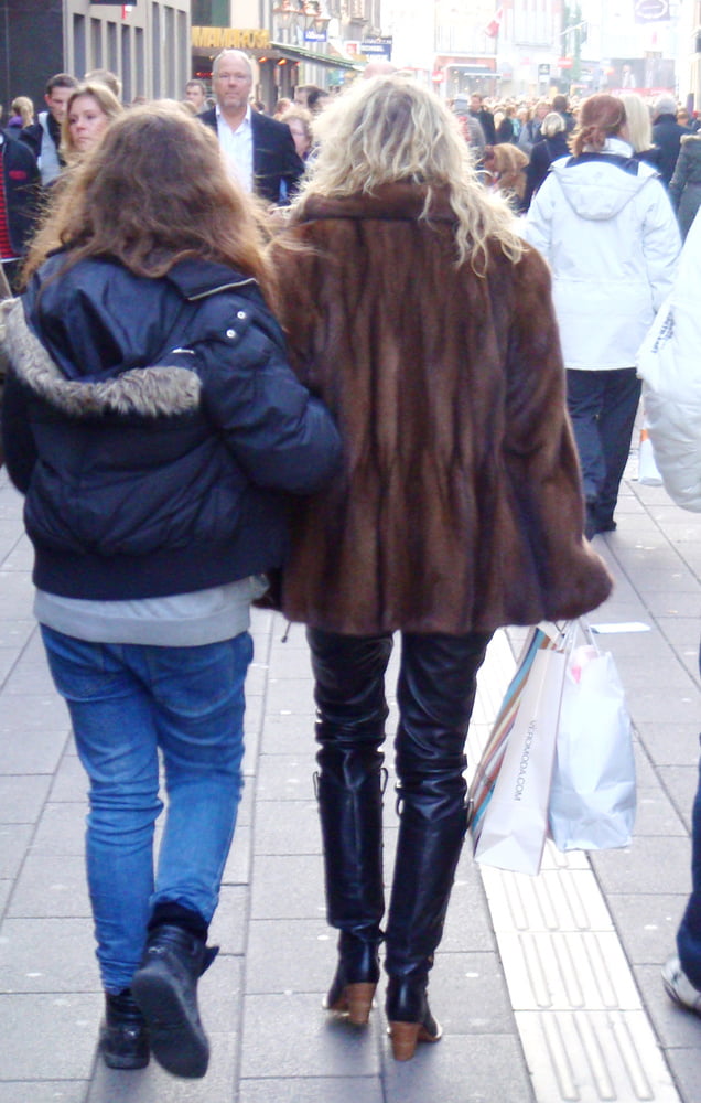 woman in fur coat 24 #99493530