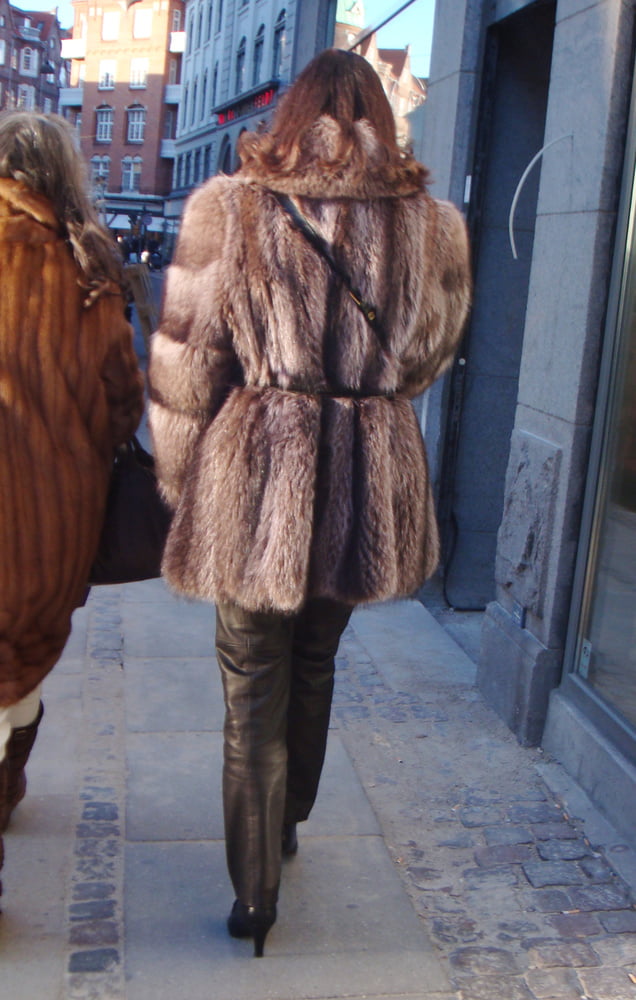 woman in fur coat 24 #99493537