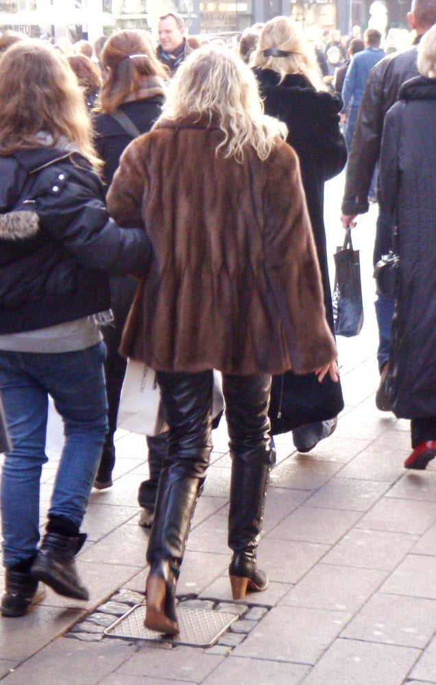 woman in fur coat 24 #99493546