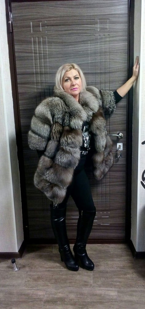 woman in fur coat 24 #99493620