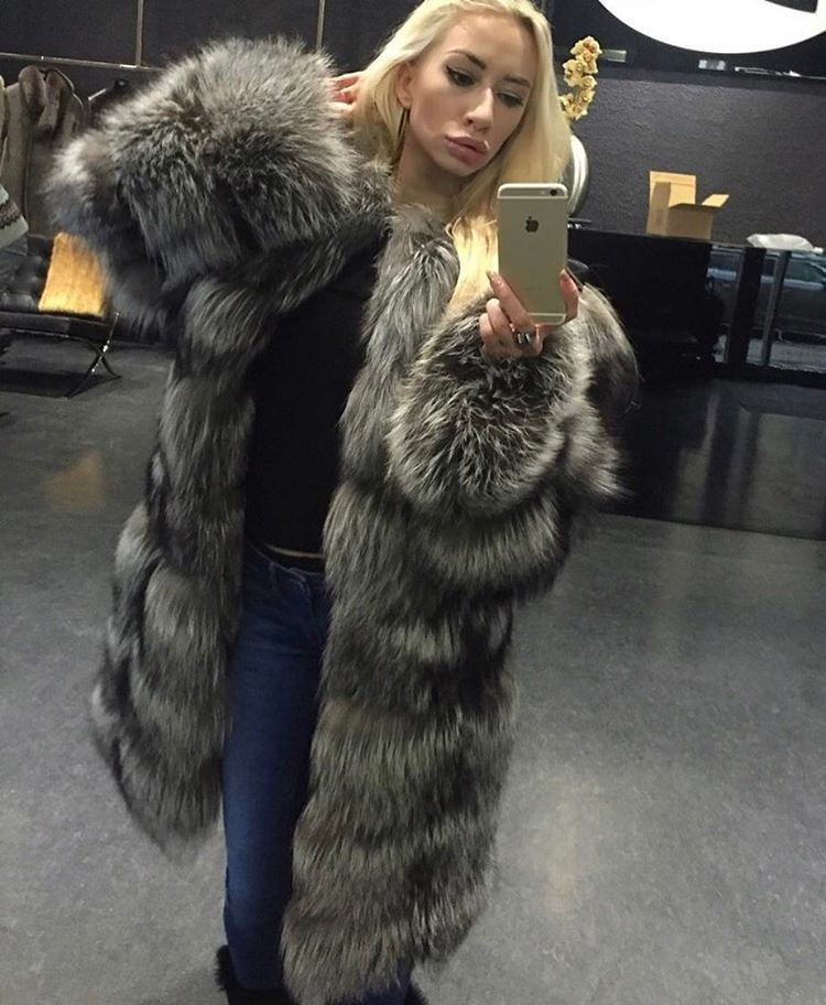 woman in fur coat 24 #99493626