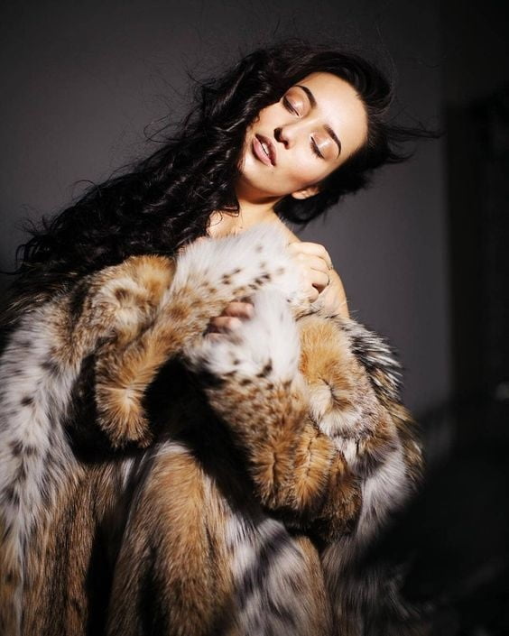 woman in fur coat 24 #99493672