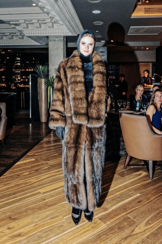 woman in fur coat 24 #99493675