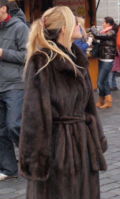 woman in fur coat 24 #99493740