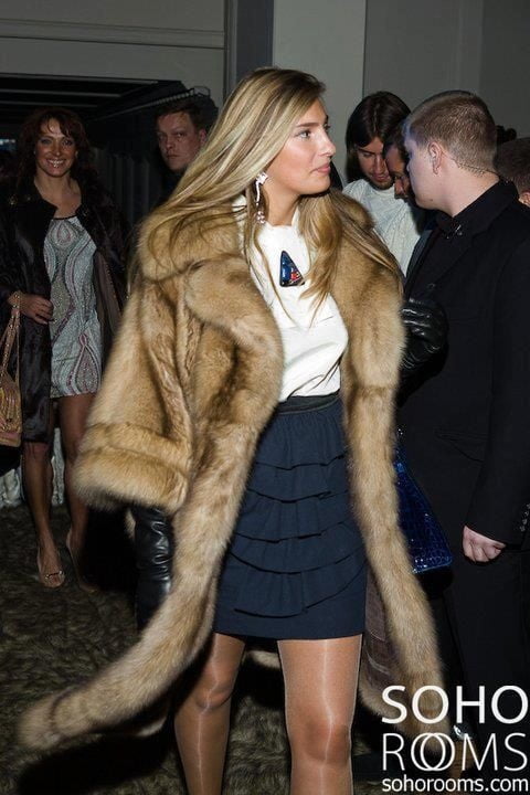woman in fur coat 24 #99493800