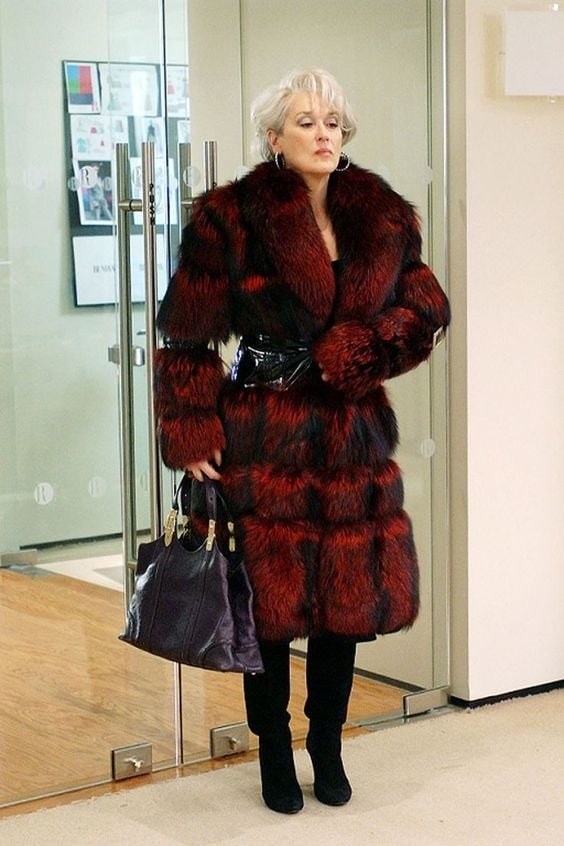 woman in fur coat 24 #99493859