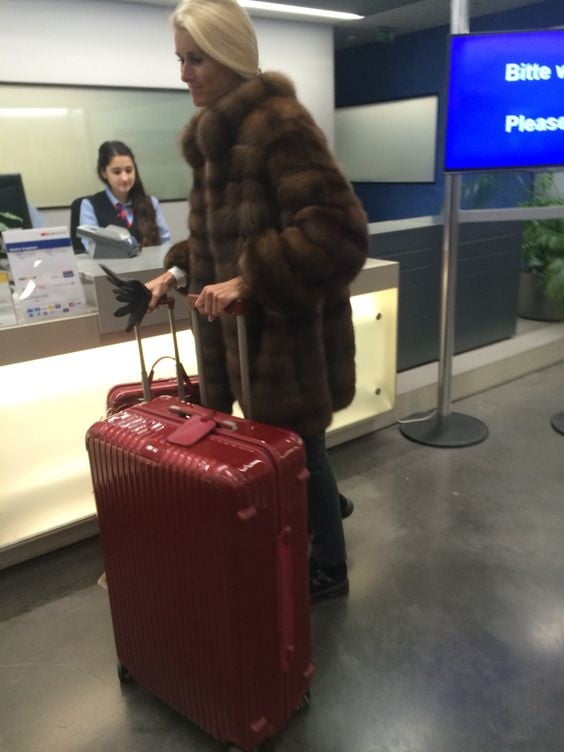 woman in fur coat 24 #99493871