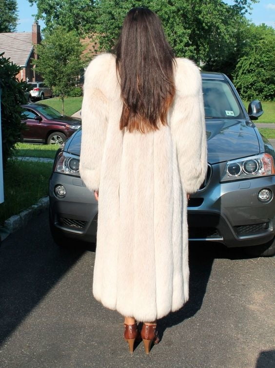 woman in fur coat 24 #99493880