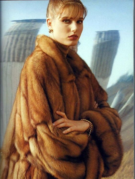 woman in fur coat 24 #99493911