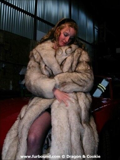 woman in fur coat 24 #99493914