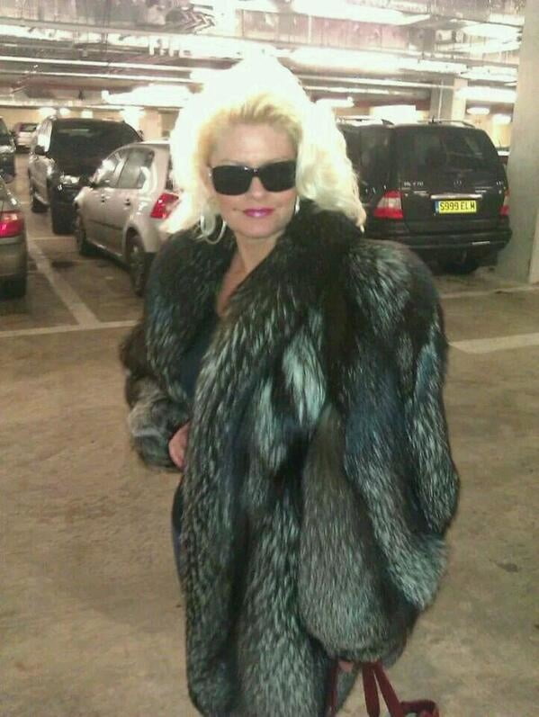 woman in fur coat 24 #99493932