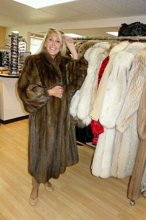 woman in fur coat 24 #99493938