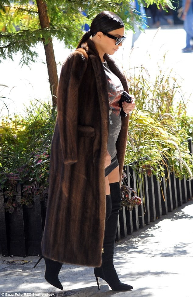 woman in fur coat 24 #99493944