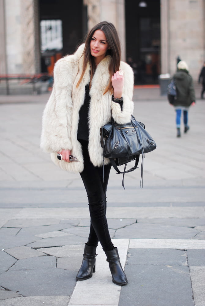 woman in fur coat 24 #99493952