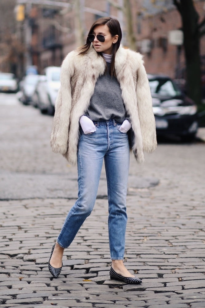 woman in fur coat 24 #99493955