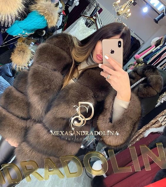 woman in fur coat 24 #99494026