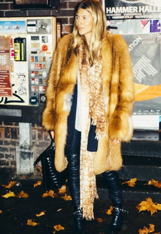 woman in fur coat 24 #99494087