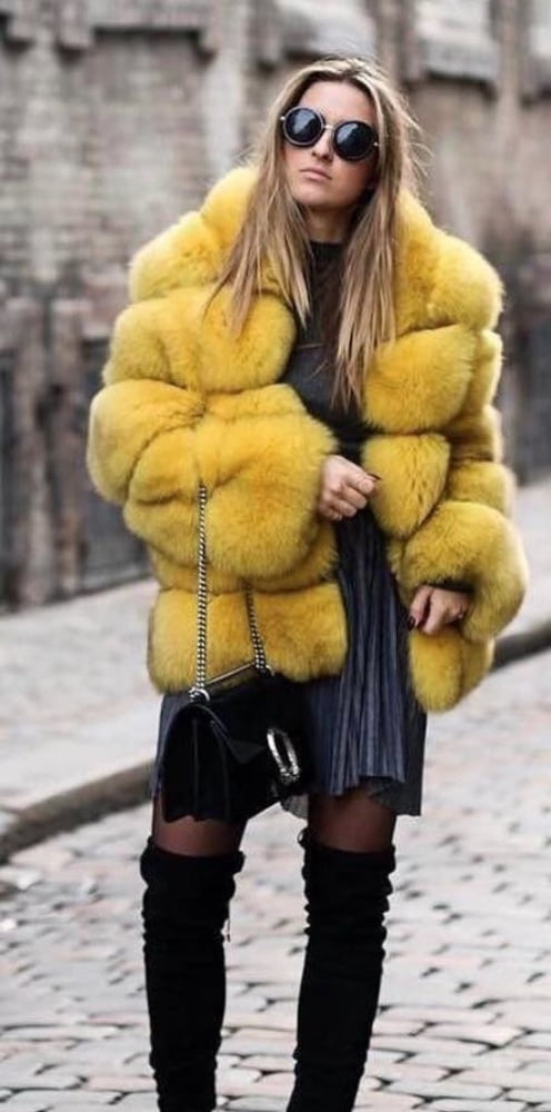 woman in fur coat 24 #99494100