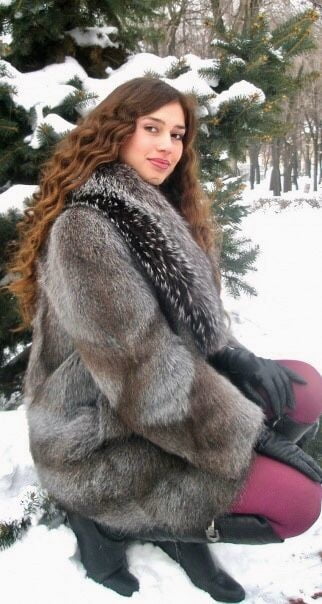 woman in fur coat 24 #99494182