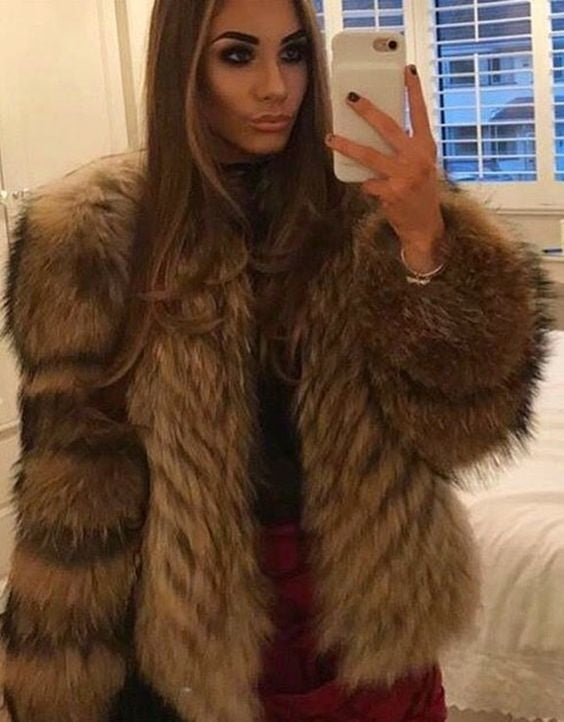 woman in fur coat 24 #99494222