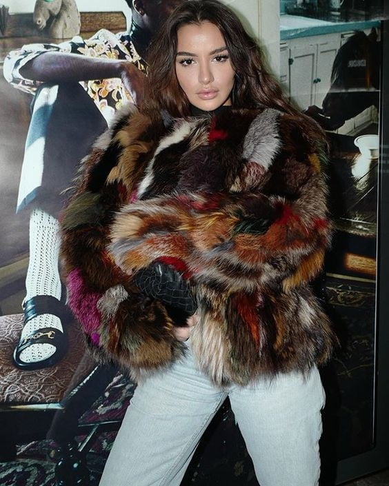 woman in fur coat 24 #99494259