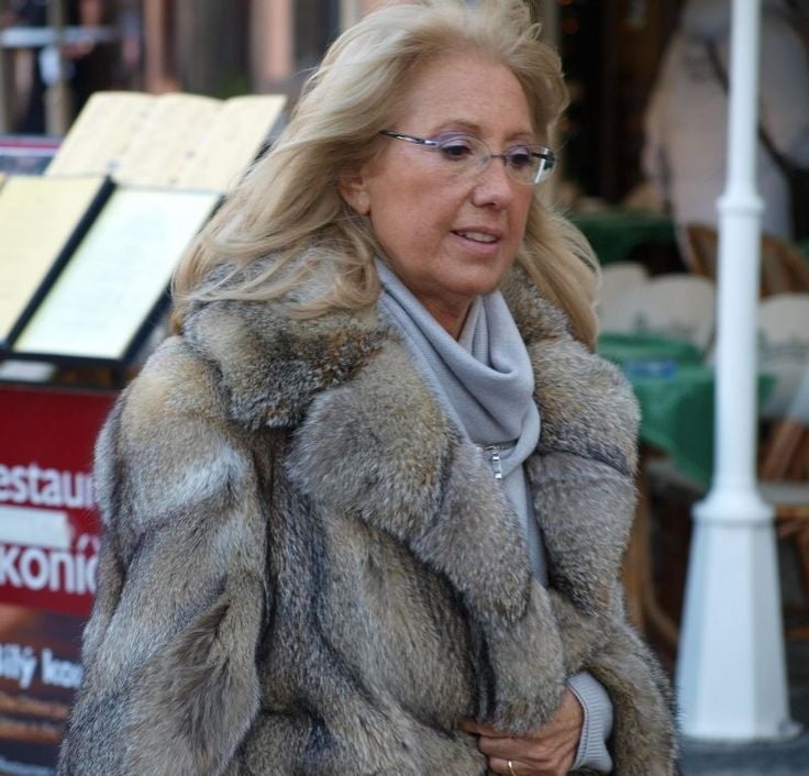 woman in fur coat 24 #99494268