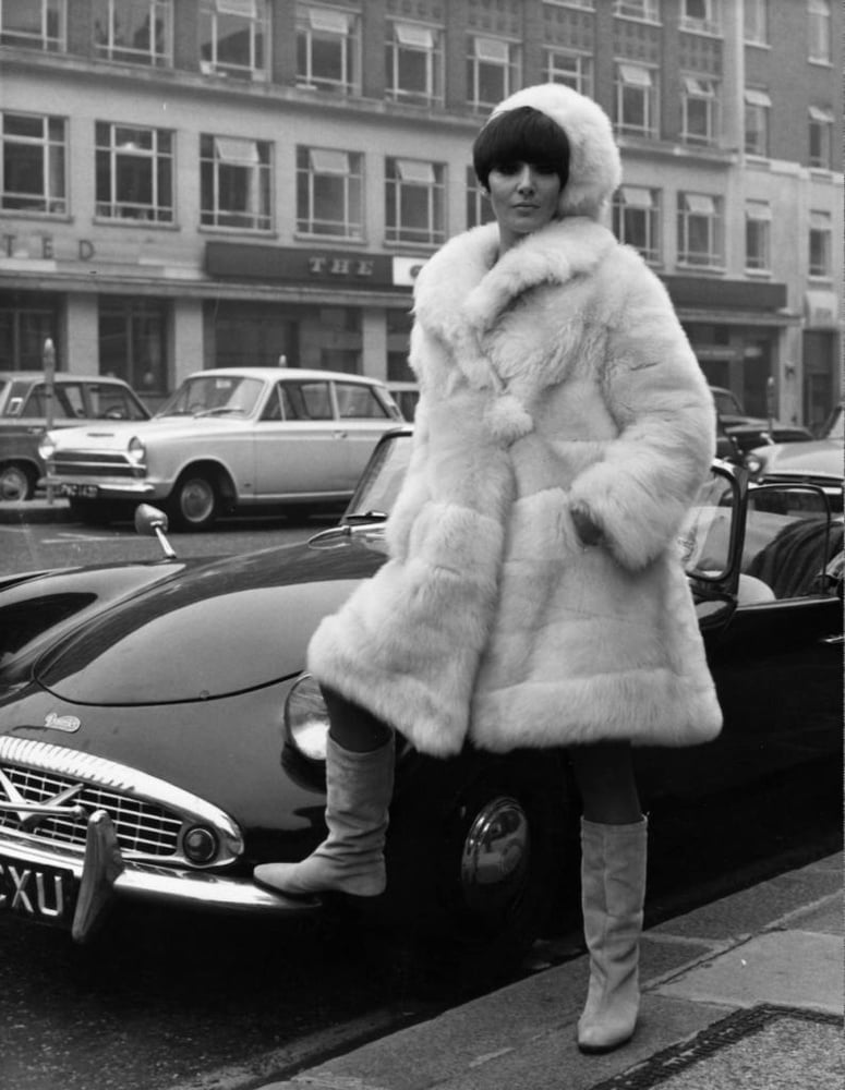 woman in fur coat 24 #99494297