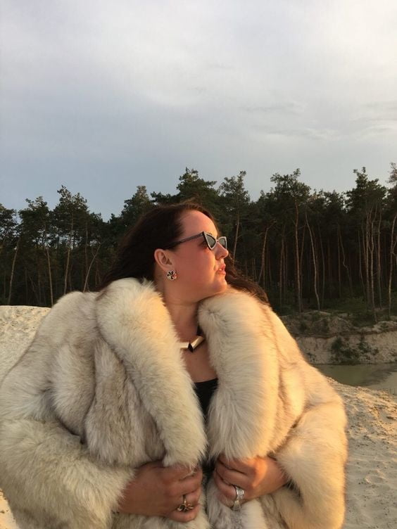 woman in fur coat 24 #99494313