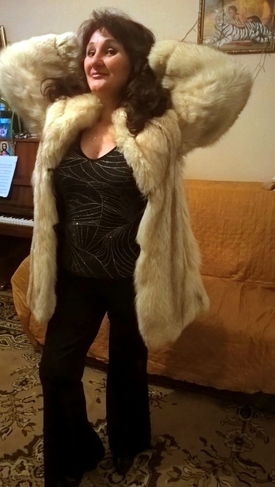 woman in fur coat 24 #99494337