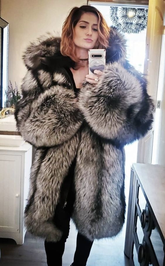woman in fur coat 24 #99494340
