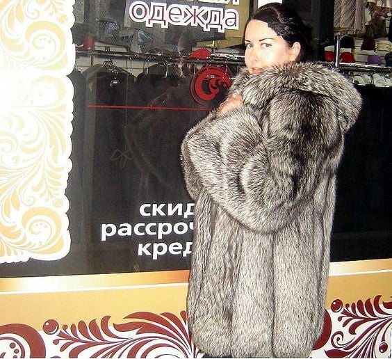 woman in fur coat 24 #99494359
