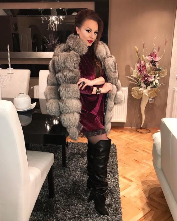 woman in fur coat 24 #99494363