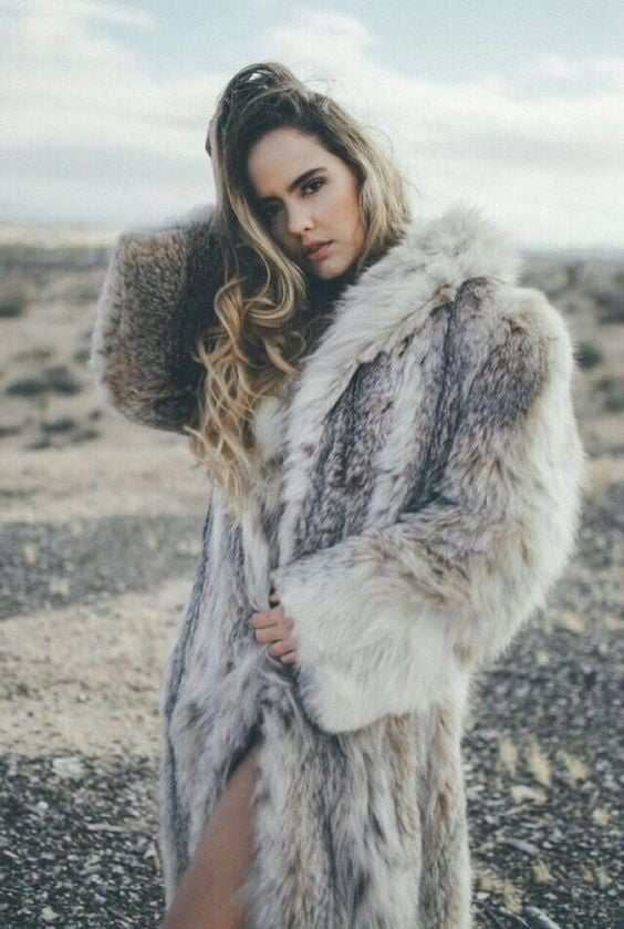 woman in fur coat 24 #99494395