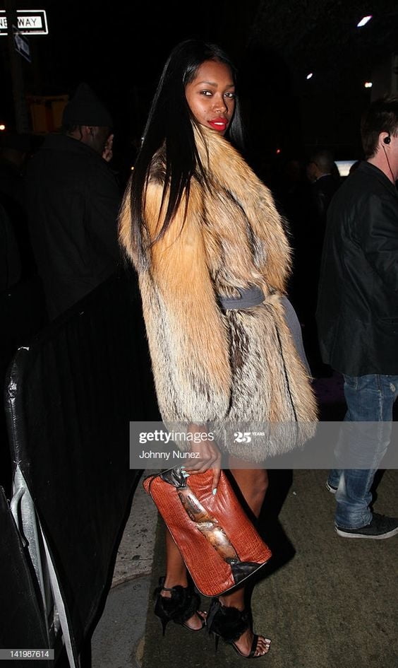 woman in fur coat 24 #99494401