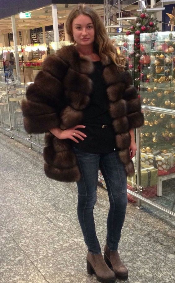 woman in fur coat 24 #99494405