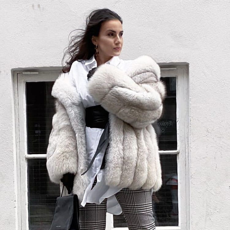 woman in fur coat 24 #99494420