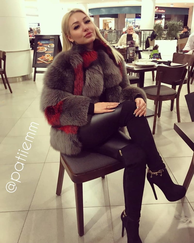 woman in fur coat 24 #99494578