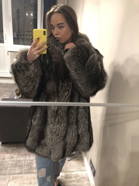 woman in fur coat 24 #99494784