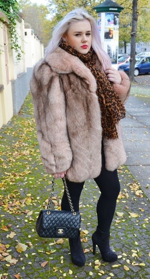 woman in fur coat 24 #99494800