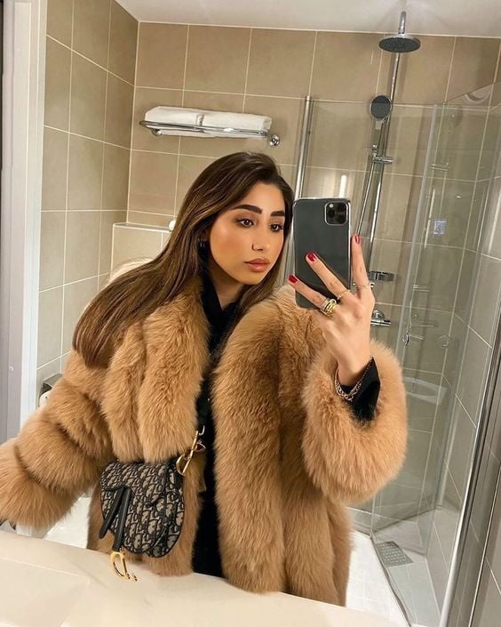 woman in fur coat 24 #99494876