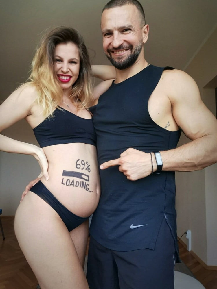 Bulgarian pregnant fitnes bitch Yoli #79675837