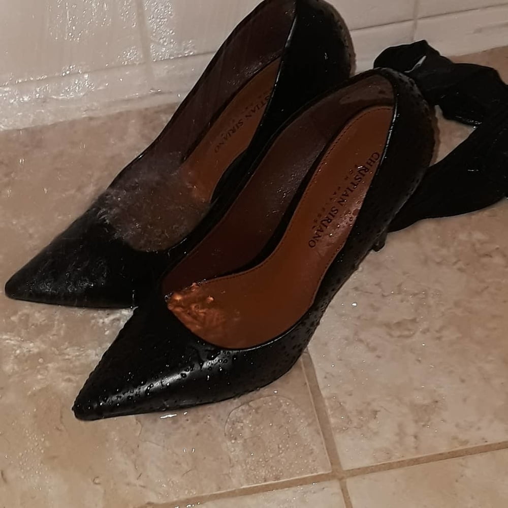 Cummed Highheels from Istagram #105006171