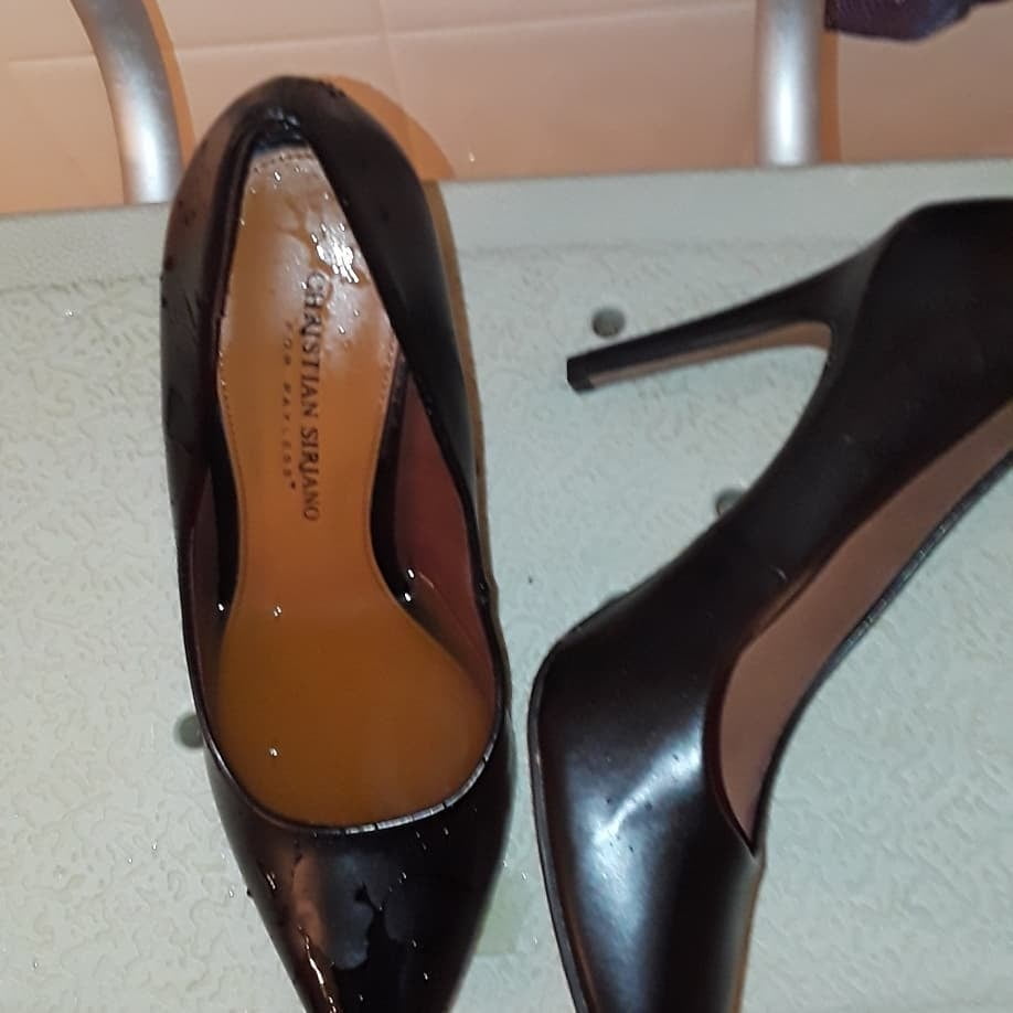 Cummed Highheels from Istagram #105006215