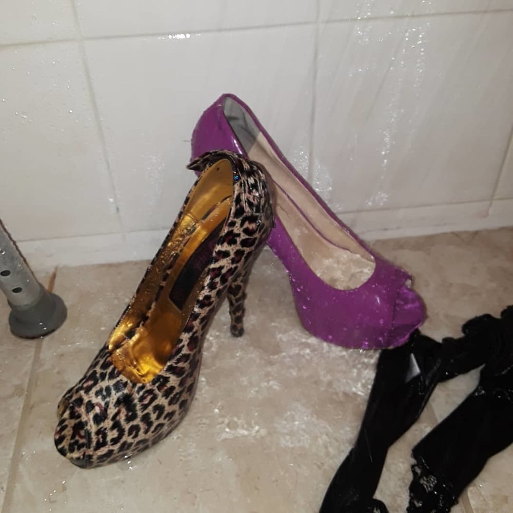Cummed Highheels from Istagram #105006246